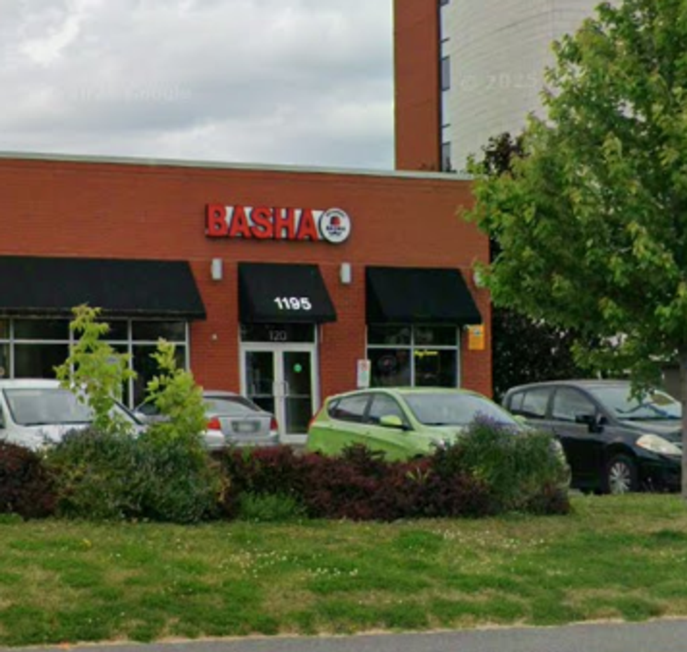 Devanture du restaurant Basha.