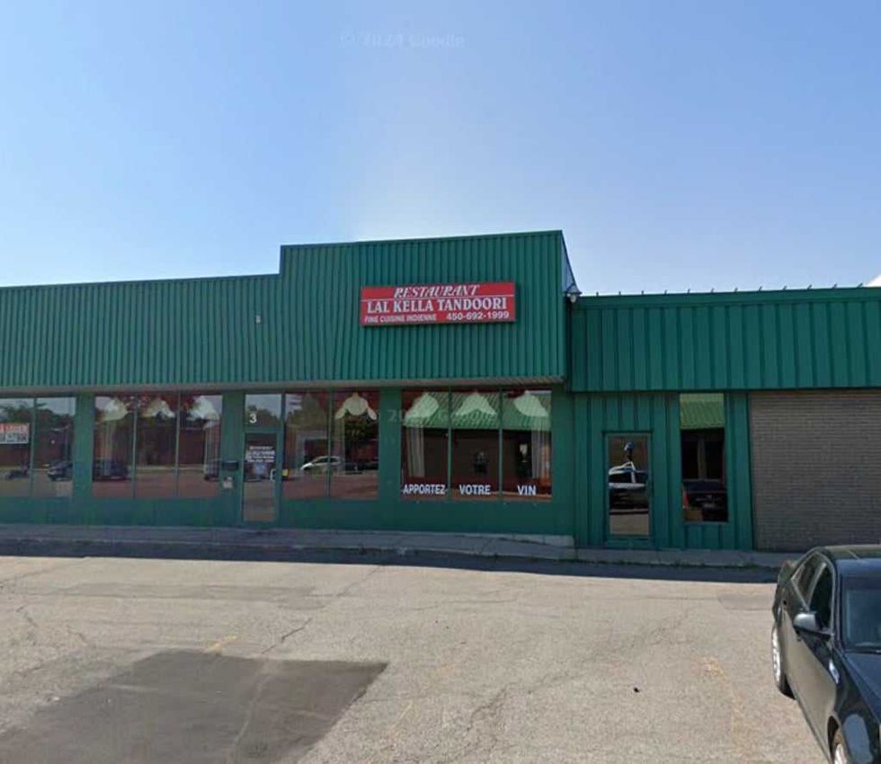 Devanture du restaurant Lal Kella Tandoori.