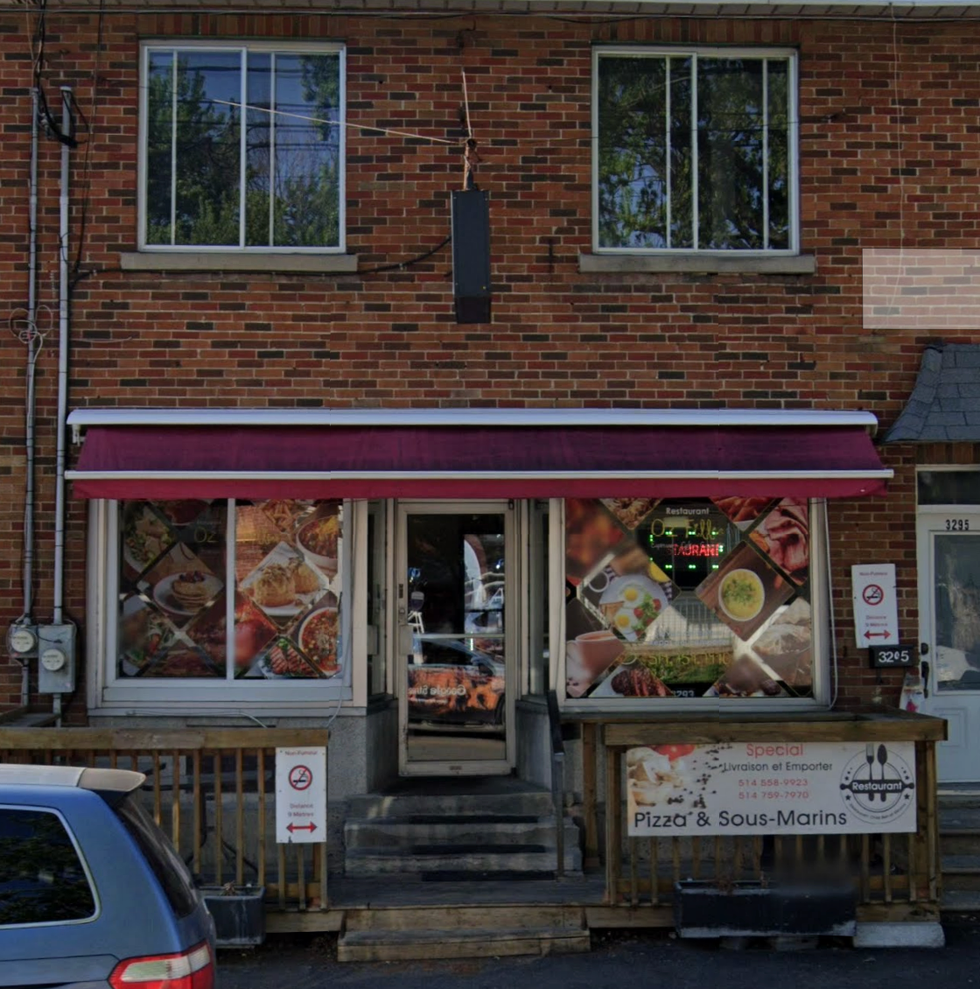 Devanture du restaurant Restaurant Monselet O2 Filles \u00e0 Montr\u00e9al.