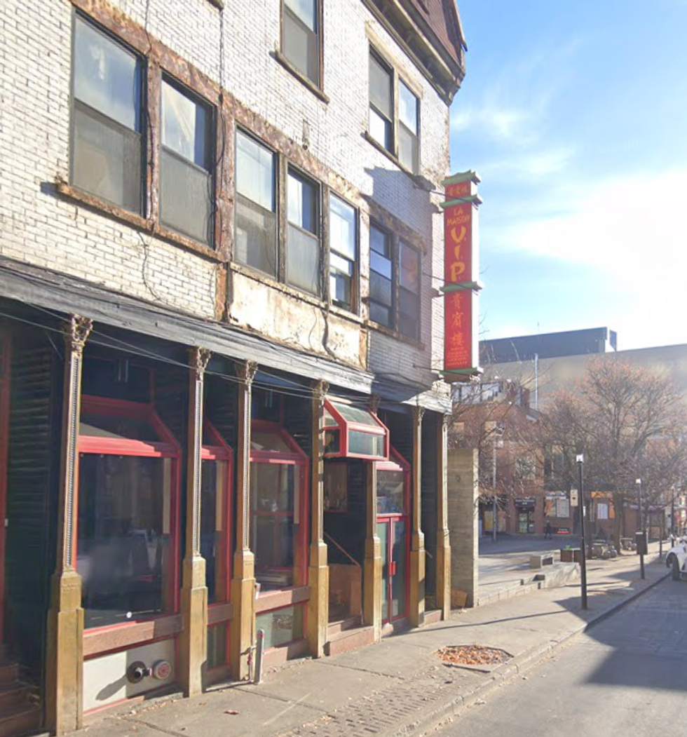 Devanture du restaurant Restaurant VIP \u00e0 Montr\u00e9al.