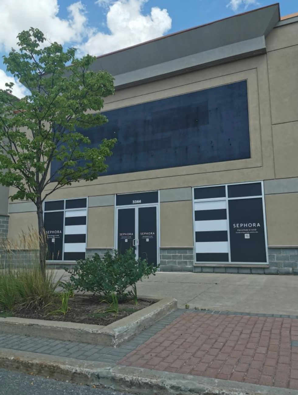 Devanture du Sephora Boisbriand.