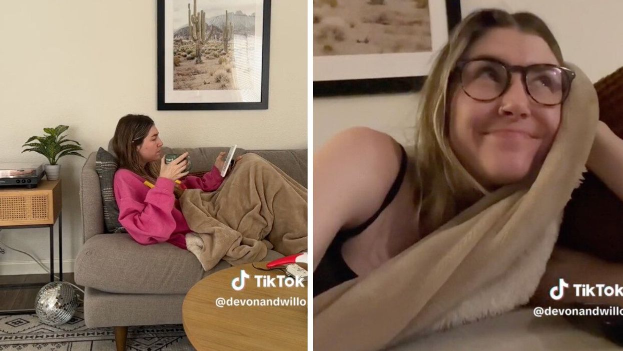 Devon Noehring in her TikTok videos.
