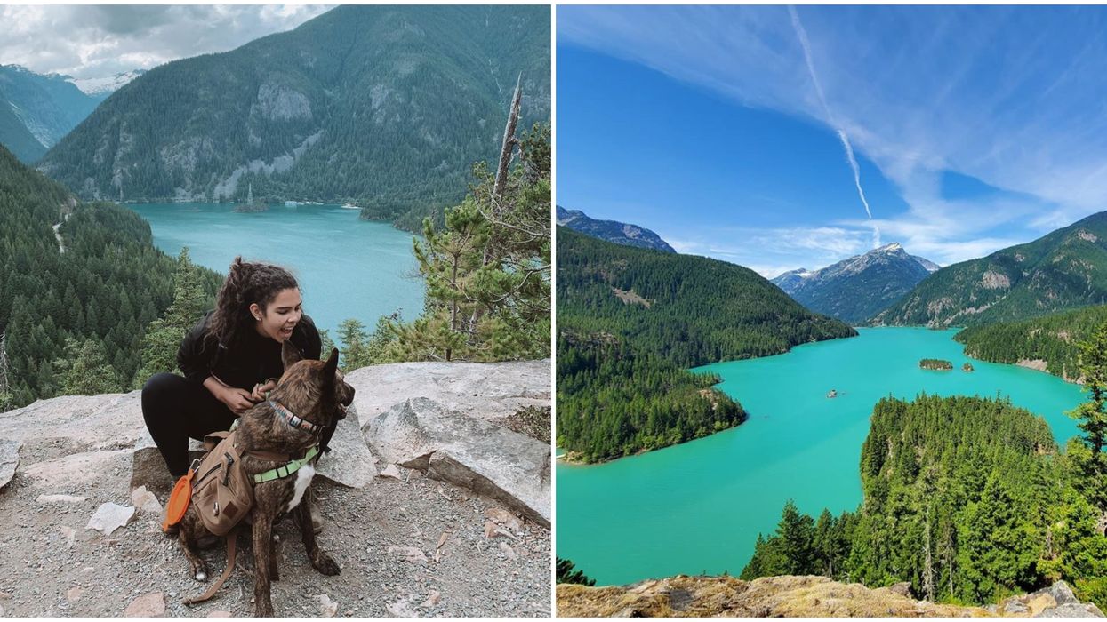 Diablo Lake In Washington State Has Some Of The Best Views In The North Cascades