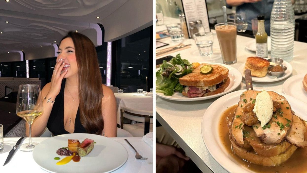 Dinner at Don Alfonso 1890. Right: A drool-worthy spread at White Lily Diner.