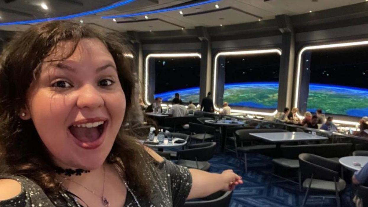 Disney's New Space 220 Restaurant Will Make You Feel Like You're Dining in Orbit Among The Stars