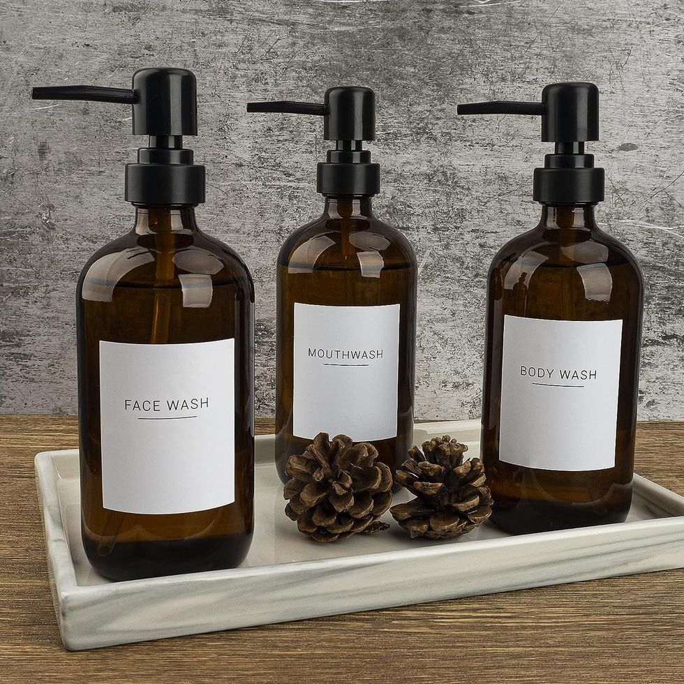 Distributeurs de savon, shampoing et conditionneur \u00e0 vendre sur Amazon.