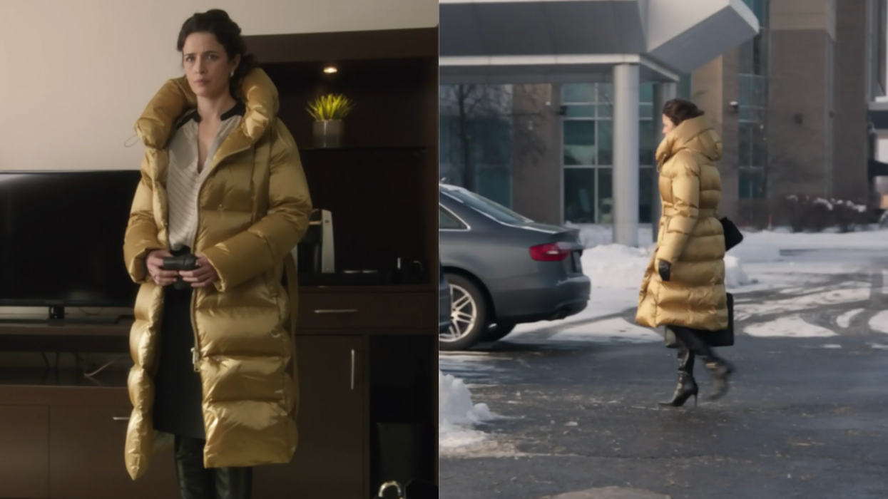 District 31 : Le manteau de Véronique Lenoir ne passe pas inaperçu