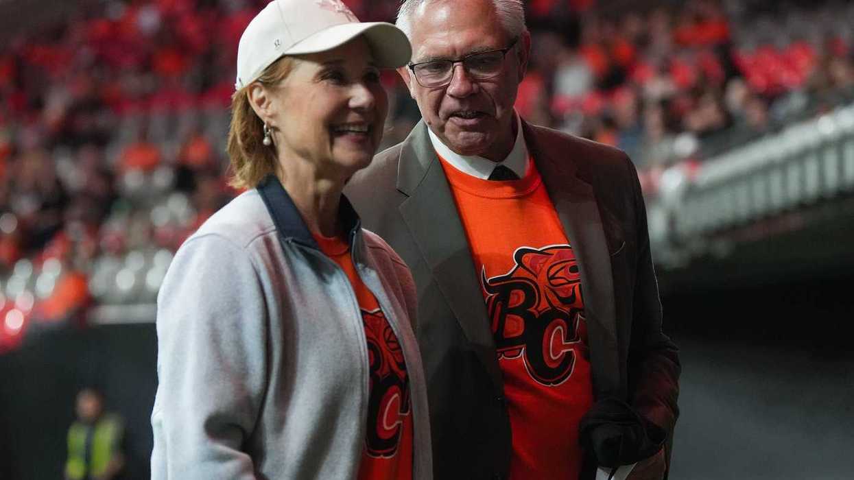Doerkson, Clark attend B.C. Lions game