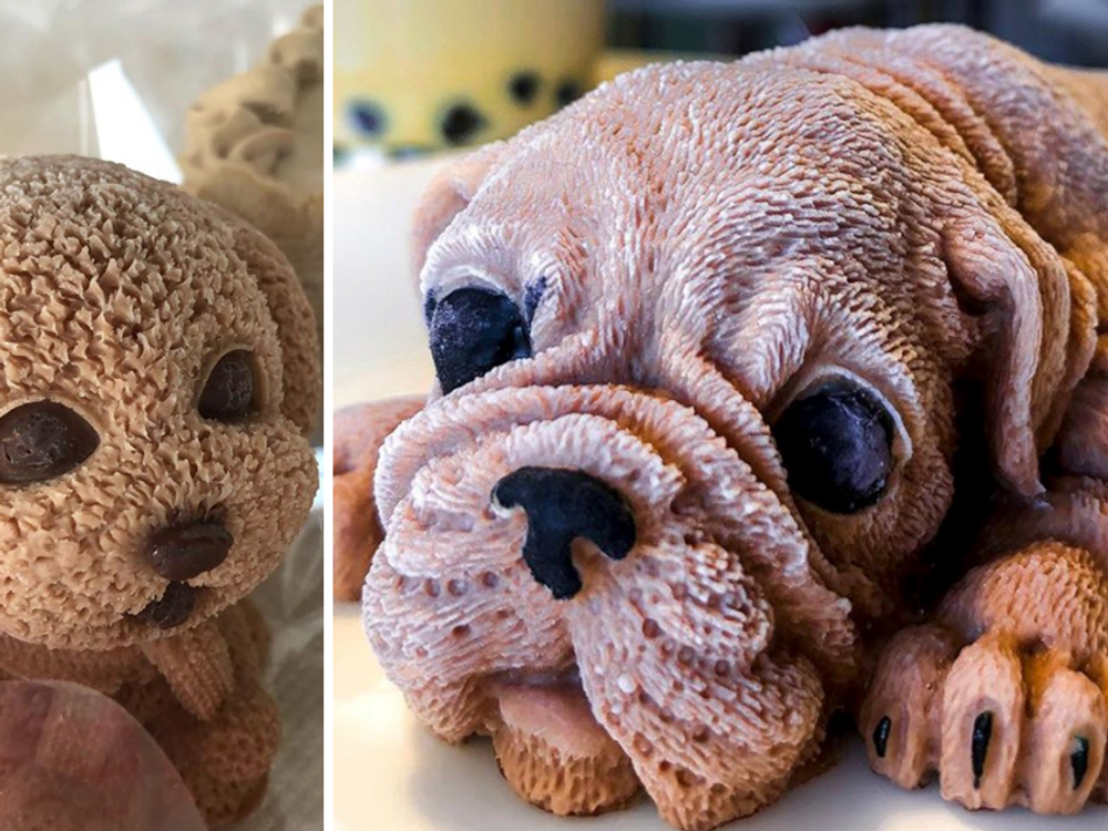 Mousse clearance dog cake