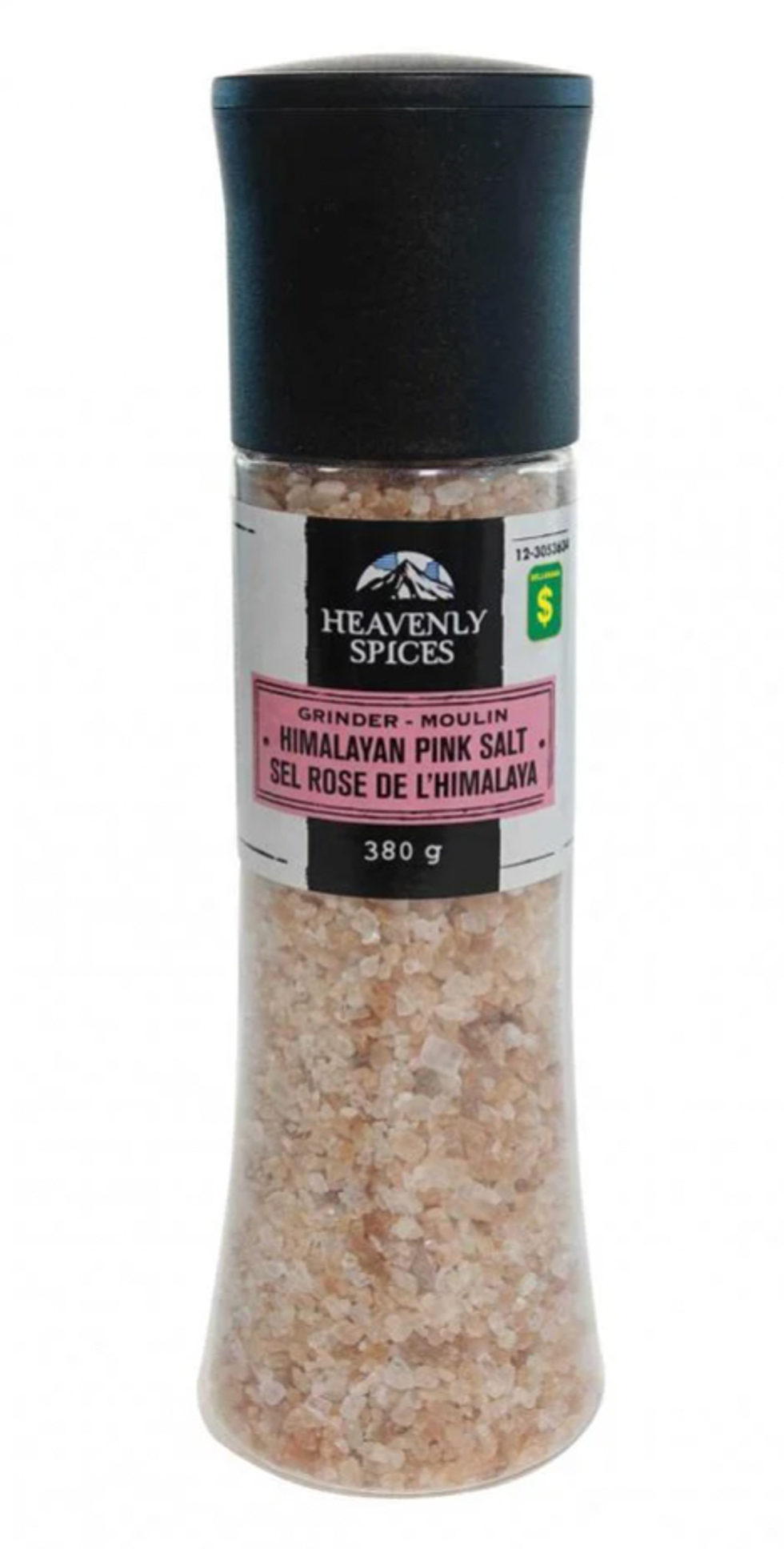 Dollarama Himalayan pink salt.