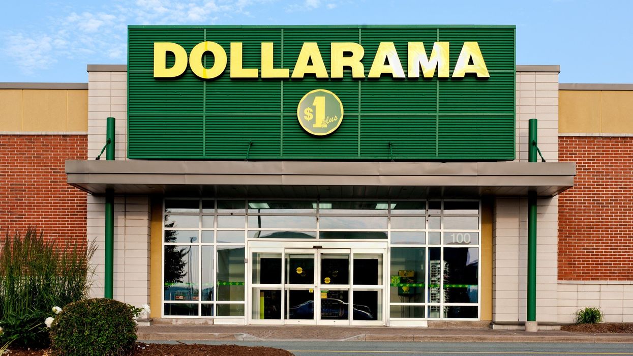 Dollarama storefront in Canada.
