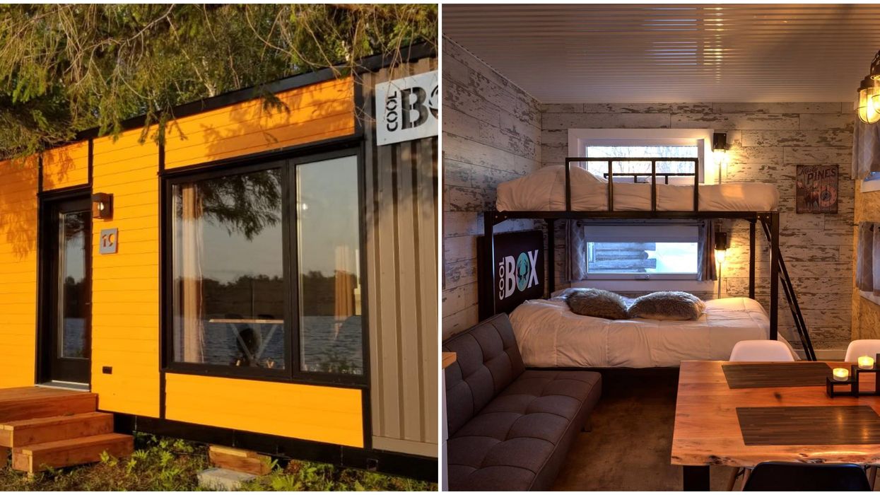 Domaine des Trois-Îles : La « tiny life » en nature dans ces mini-chalets de style conteneur