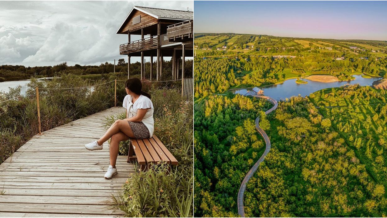 Domaine Taschereau : parc flottant situé à 45 m de Québec