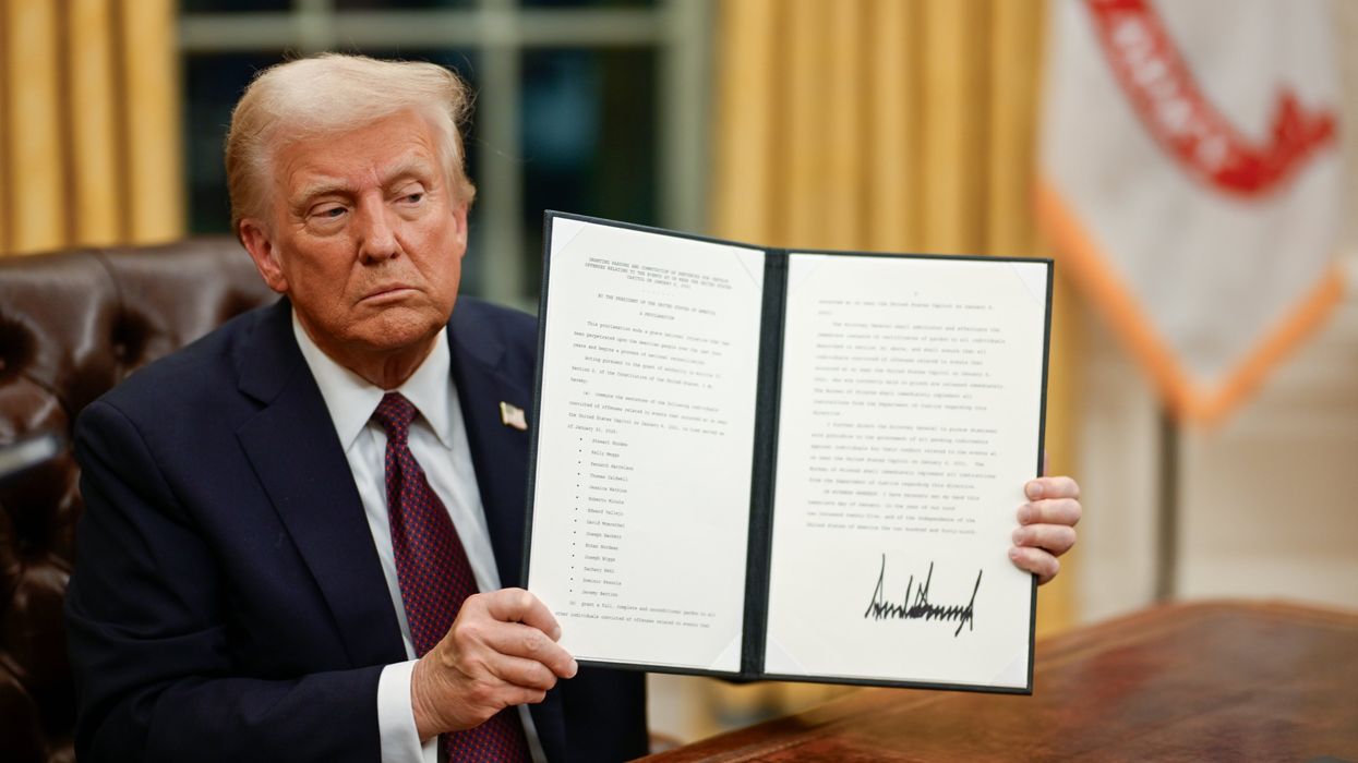 Donald Trump à la Maison-Blanche.