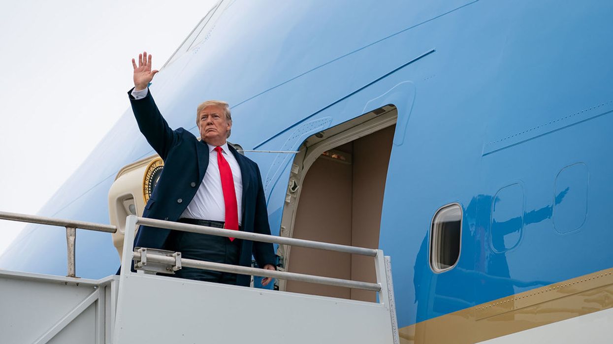 Donald Trump Departure Ceremony