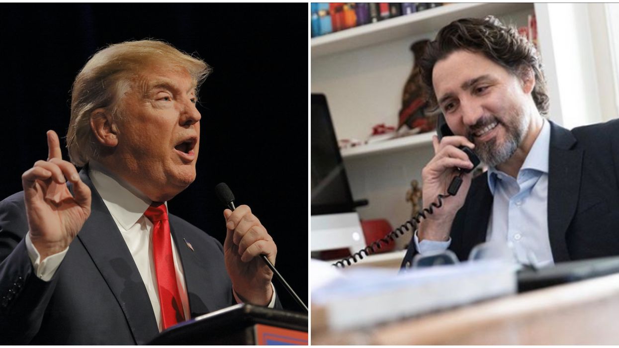 Donald Trump est atteint de la COVID-19 et Justin Trudeau a un message pour lui