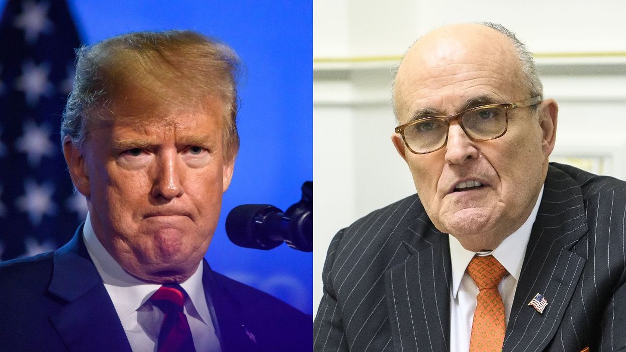 Donald Trump Rudy Giuliani Video TikTok Drag