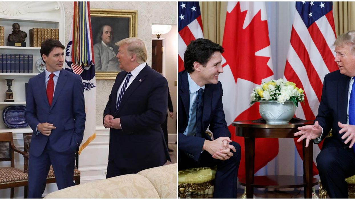 Donald Trump's COVID-19 Positive Test Has Justin Trudeau Sending His Best Wishes