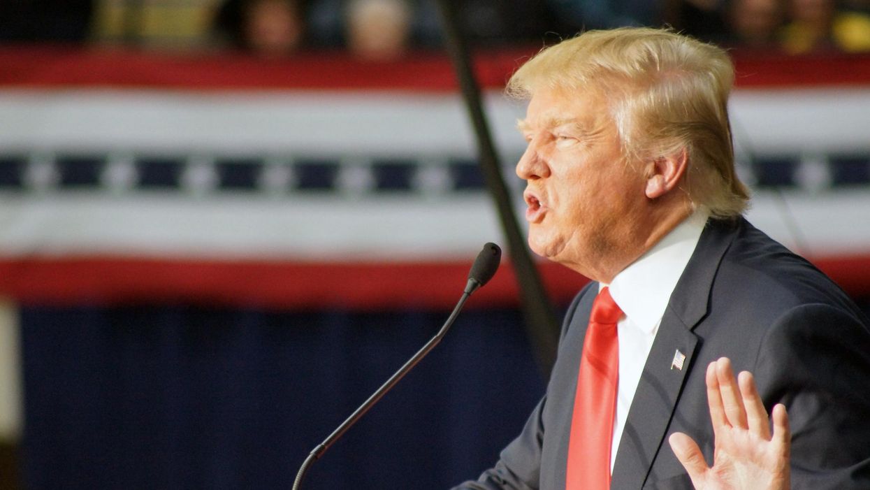Donald Trump's Official Fan Cards Just Dropped & There Are 2 Major Problems