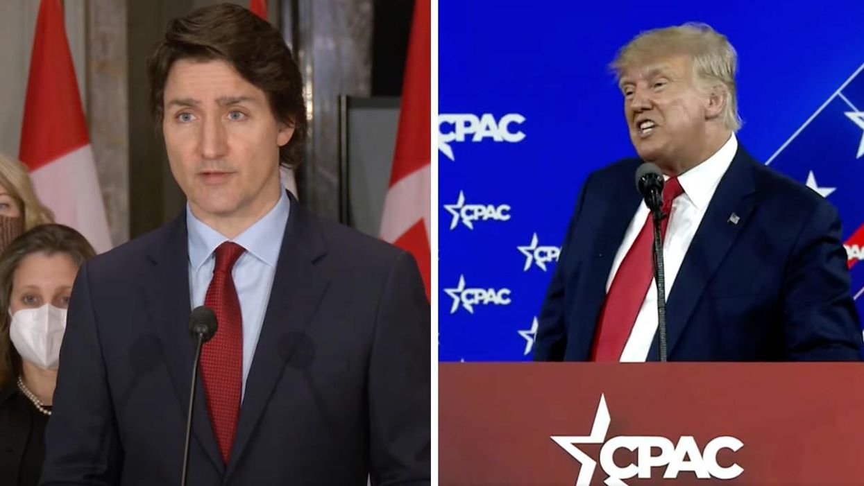 Donald Trump Says Democracy Is 'Under Threat' In Canada & Accused Trudeau Of 'Woke Tyranny'