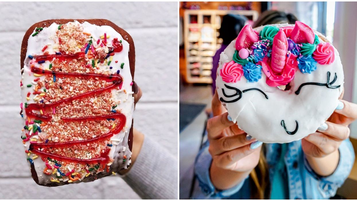 Donut Bar In Las Vegas Makes Delicious Donuts Filled With An Actual Pop Tart