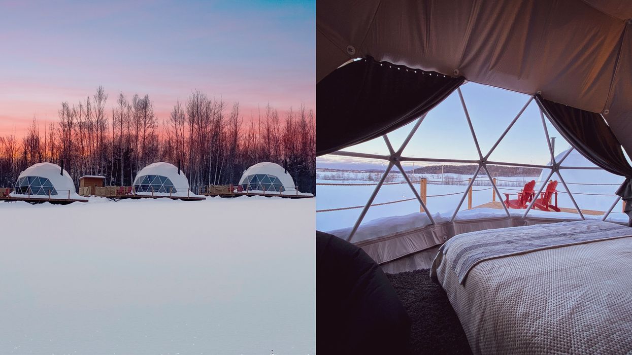 Dormir dans un dôme