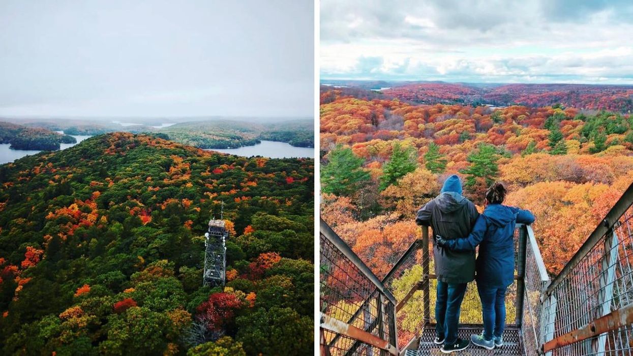 Dorset Scenic Lookout Tower, Ontario.