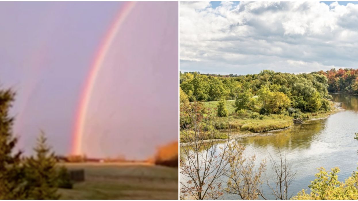 Double Rainbow In Ontario Is A Hopeful Sign From The Sky This Weekend Narcity Double Rainbow In Ontario Is A Hopeful Sign From The Sky This Weekend Narcity