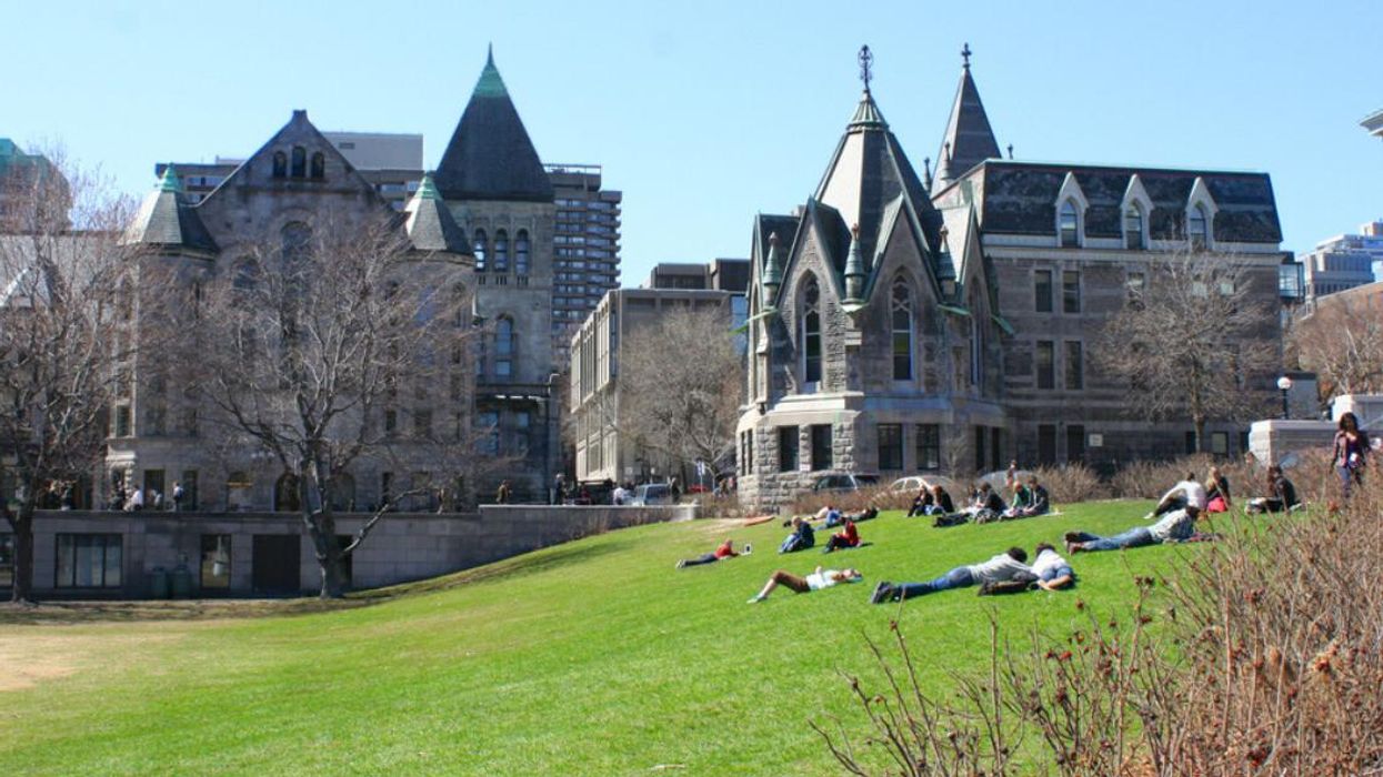 Douce journée de printemps à Montréal.