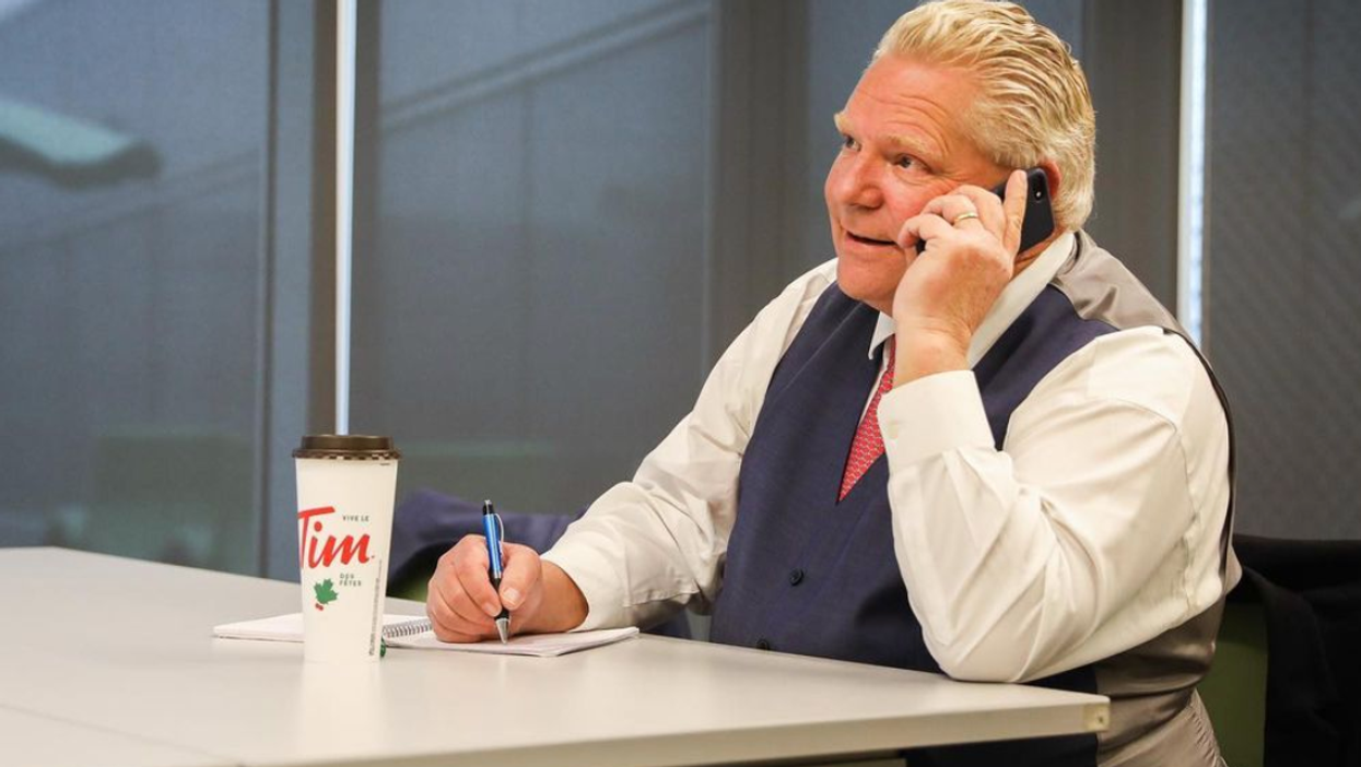 Doug Ford Approval Rating Drops
