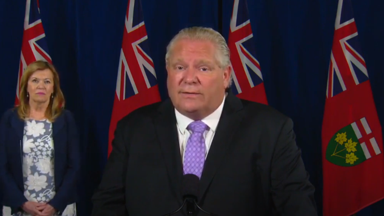 Doug Ford Called America 'Reckless' And 'Hog Wild' For Its COVID-19 Response