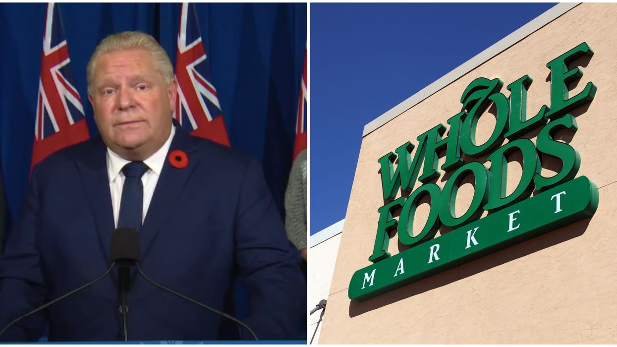 Doug Ford Calls Whole Foods 'Disgusting & Disgraceful' For Their Poppy Ban