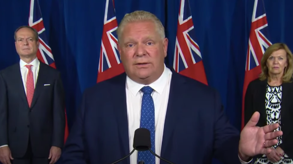 Doug Ford Doesn't Want You Leaving Ontario At All Right Now