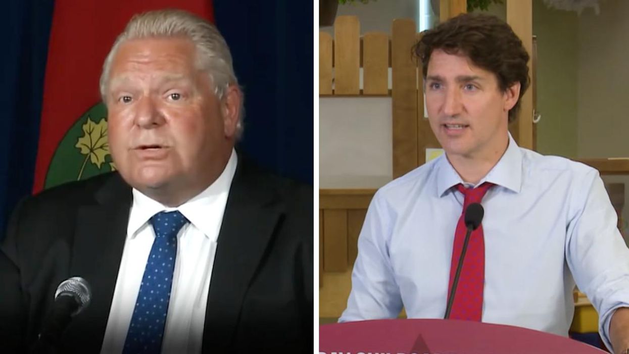 Doug Ford Dragged Trudeau For Calling An 'Unnecessary Election' In A Pandemic