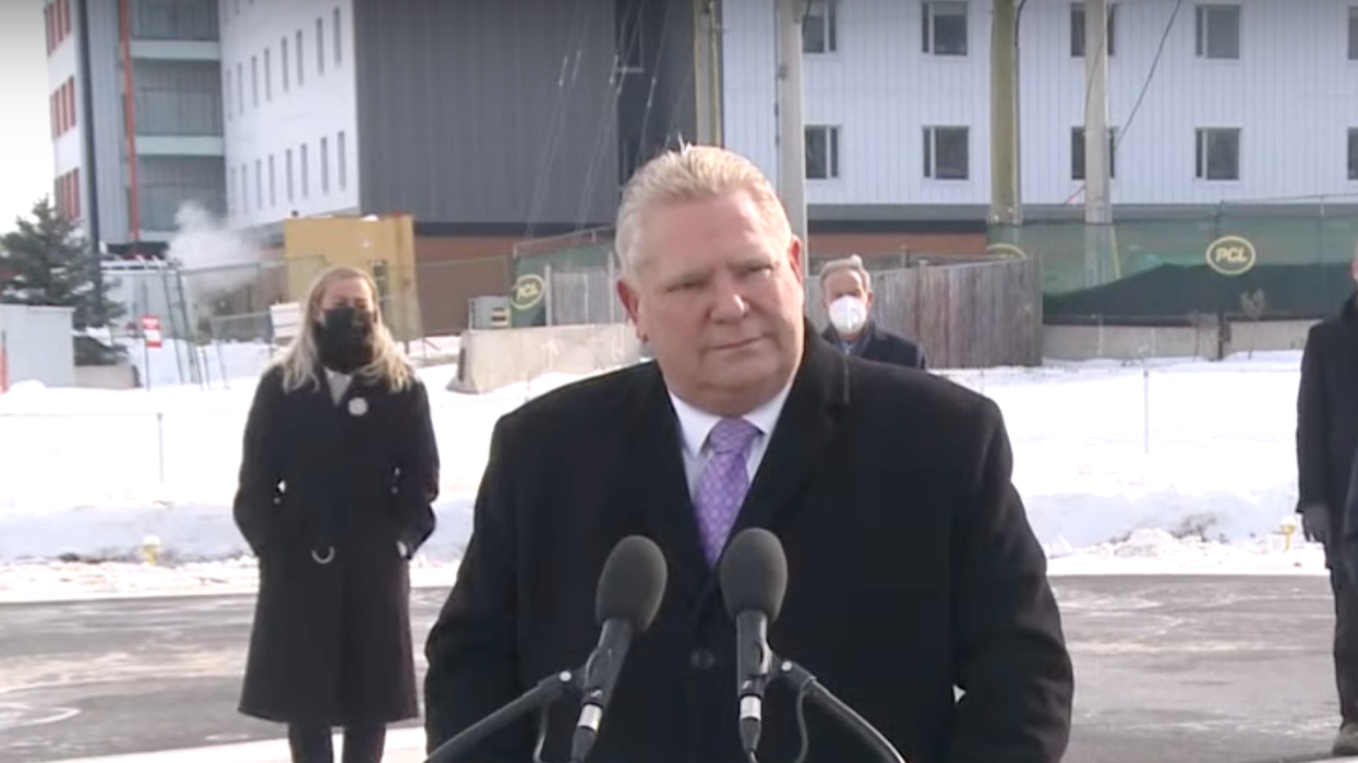 Doug Ford Has A Message For Protesters In Ottawa & Says There Are 3 Things He Can't Tolerate