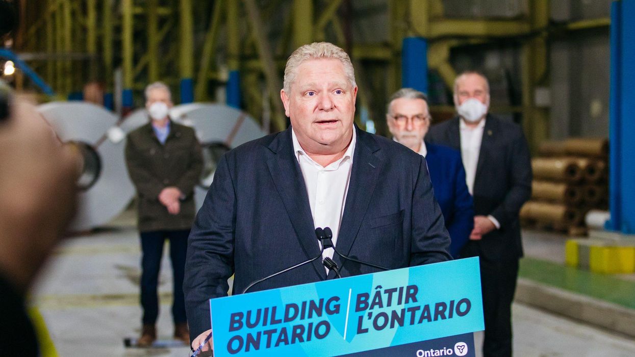 Doug Ford has made an announcement on the Ukraine and Russia conflict.