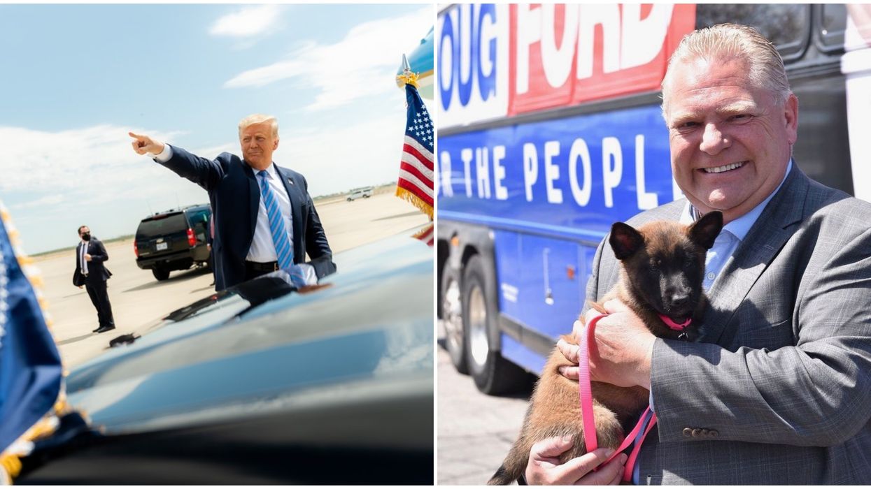Doug Ford Has Supported Donald Trump Throughout The Past Couple Of Years