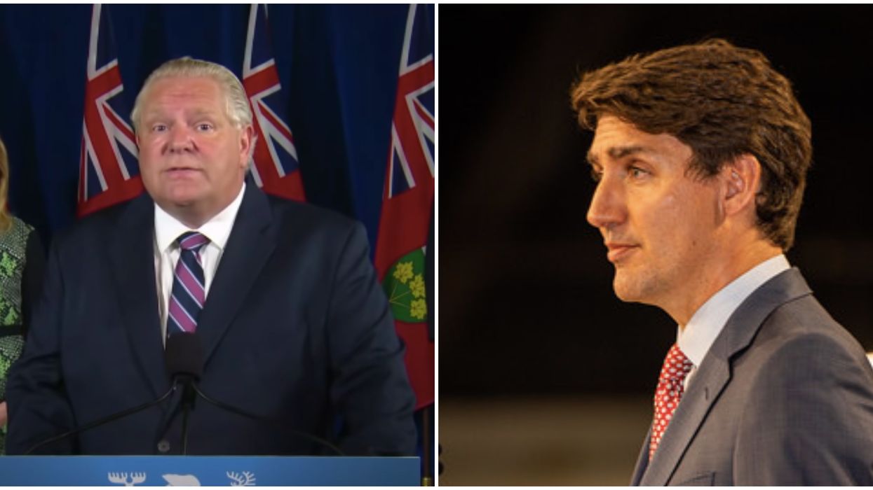 Doug Ford Just Threatened To Raise Hell If Trudeau Tries To Mess With His Province