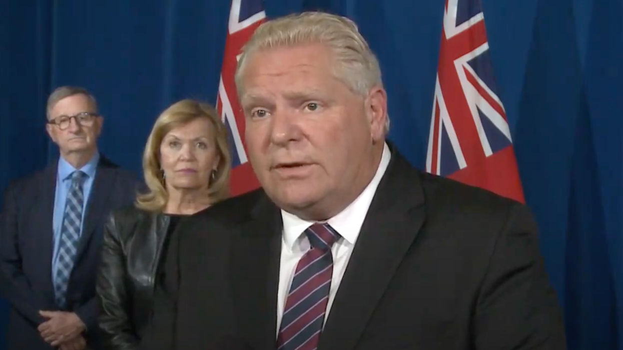 Doug Ford Opposes Restaurant & Bar Closures Until It's Necessary