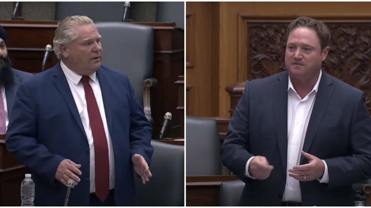 Doug Ford Reportedly Got Called A 'Piece Of S***' By An NDP MPP On Wednesday