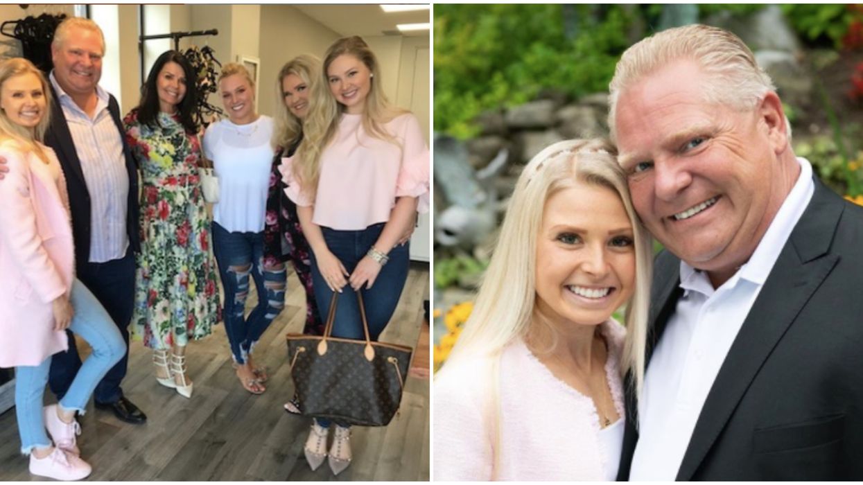 Doug Ford's Daughters Look So Identical They Can Unlock Each Other's Phones Through Facial Recognition