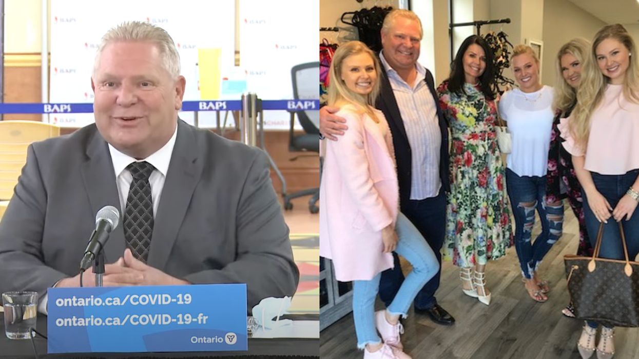 Doug Ford's Haircut Was Done With Dog Clippers By His Daughter