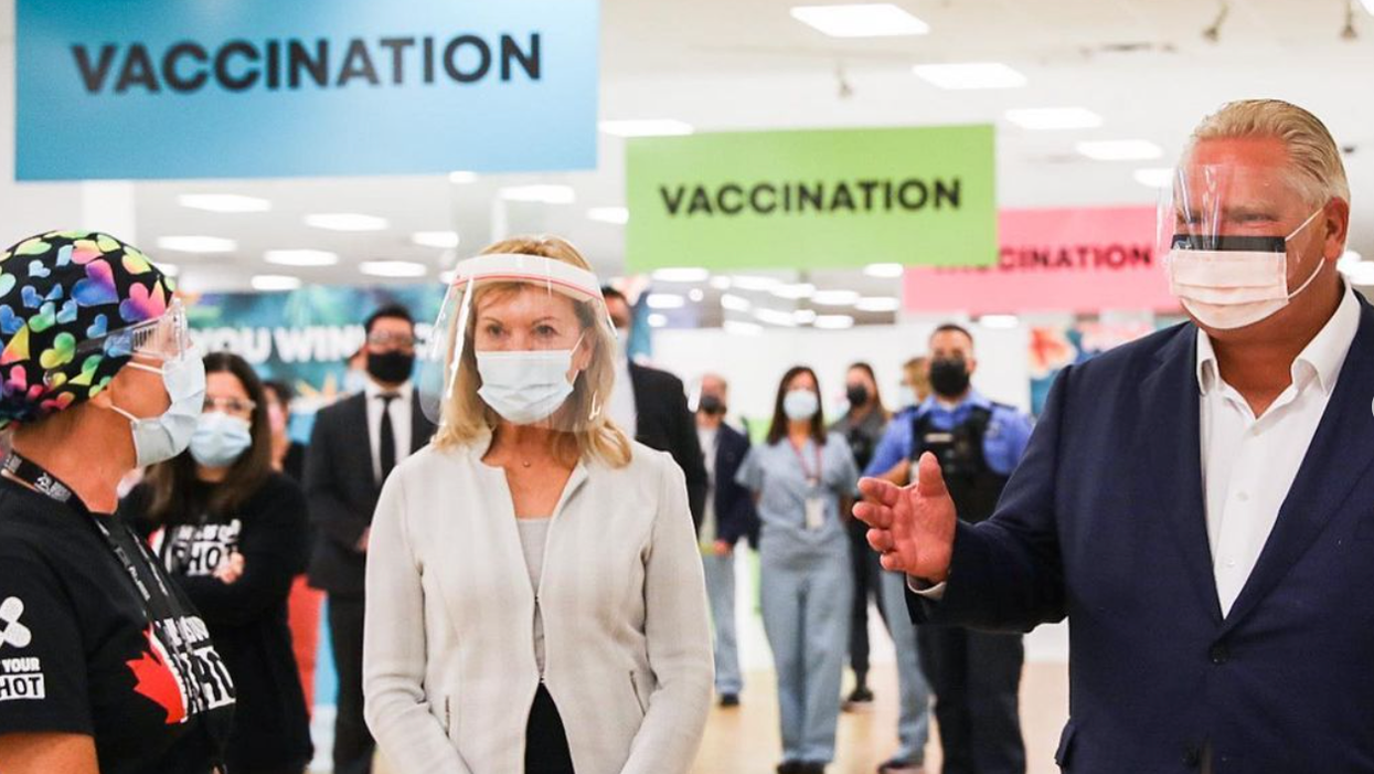 Doug Ford Says He Can't See Mask Mandates Ending 'Anytime Soon' In Ontario