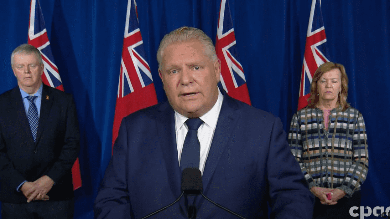 Doug Ford Says He Is Going To Protect Everyone From COVID-19 Including Anti-Maskers
