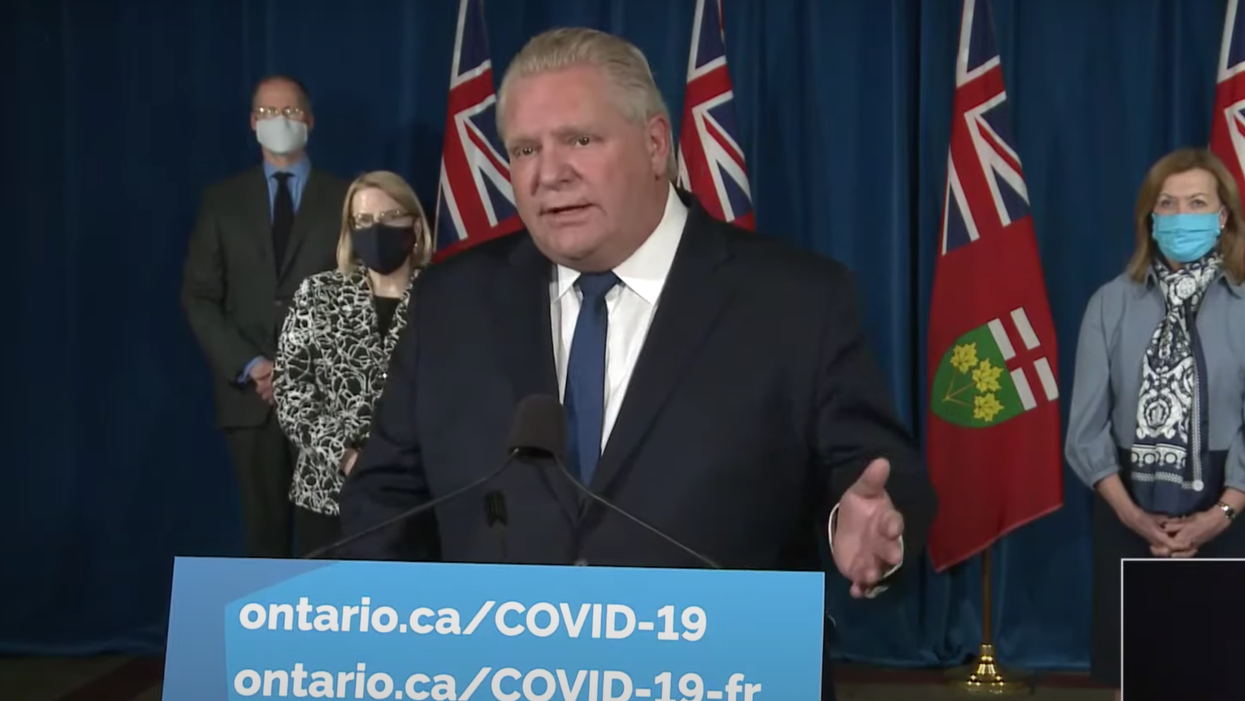Doug Ford Says He Will Drive Down To The U.S. Himself To Pick Up More Pfizer Vaccines