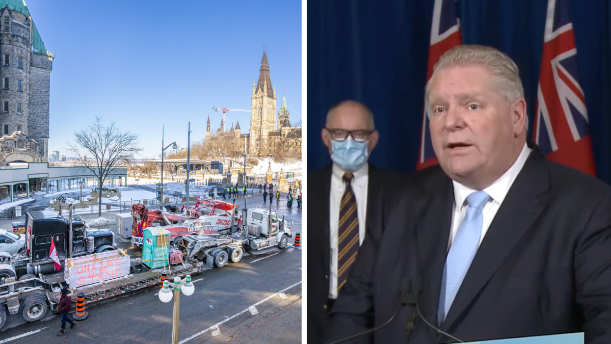 Doug Ford Says Ontario Will Continue To 'Raise The Consequences' For Lawbreakers In Ottawa
