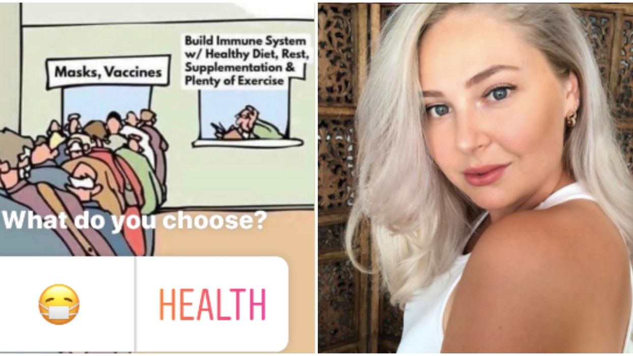 Doug Ford’s Daughter Just Plugged “True Health” Over Masks & Vaccines On Her Insta