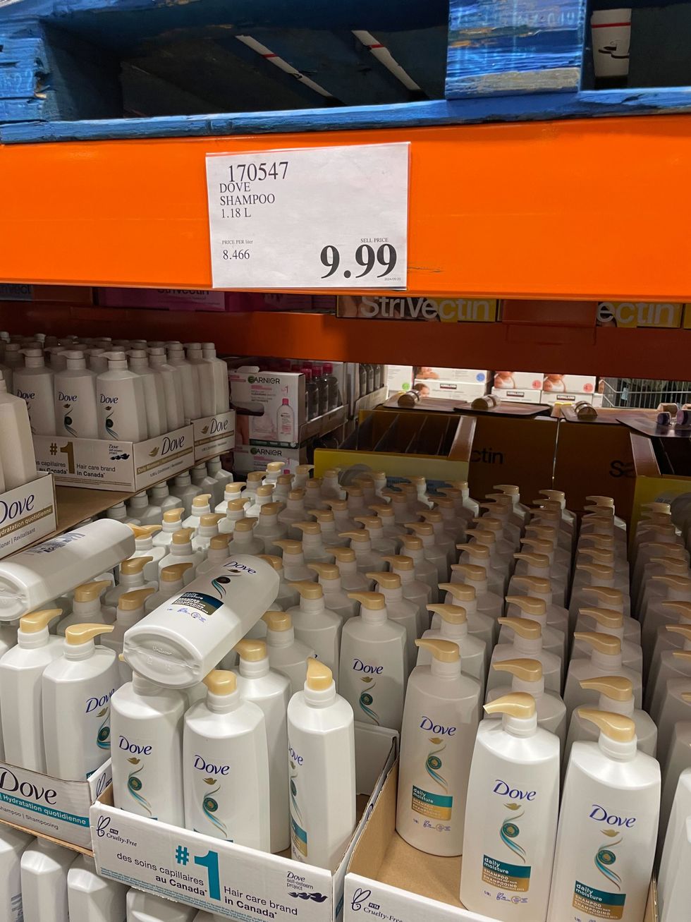 dove shampoo at costco