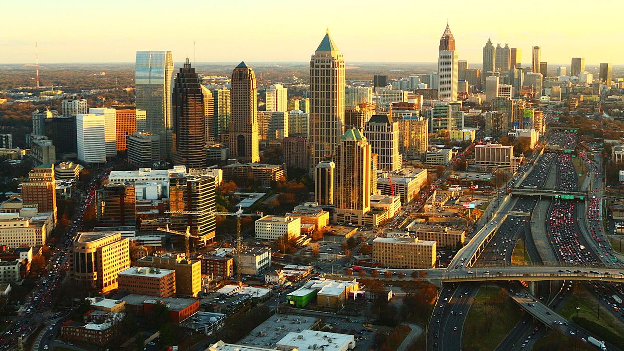 Downtown Atlanta.