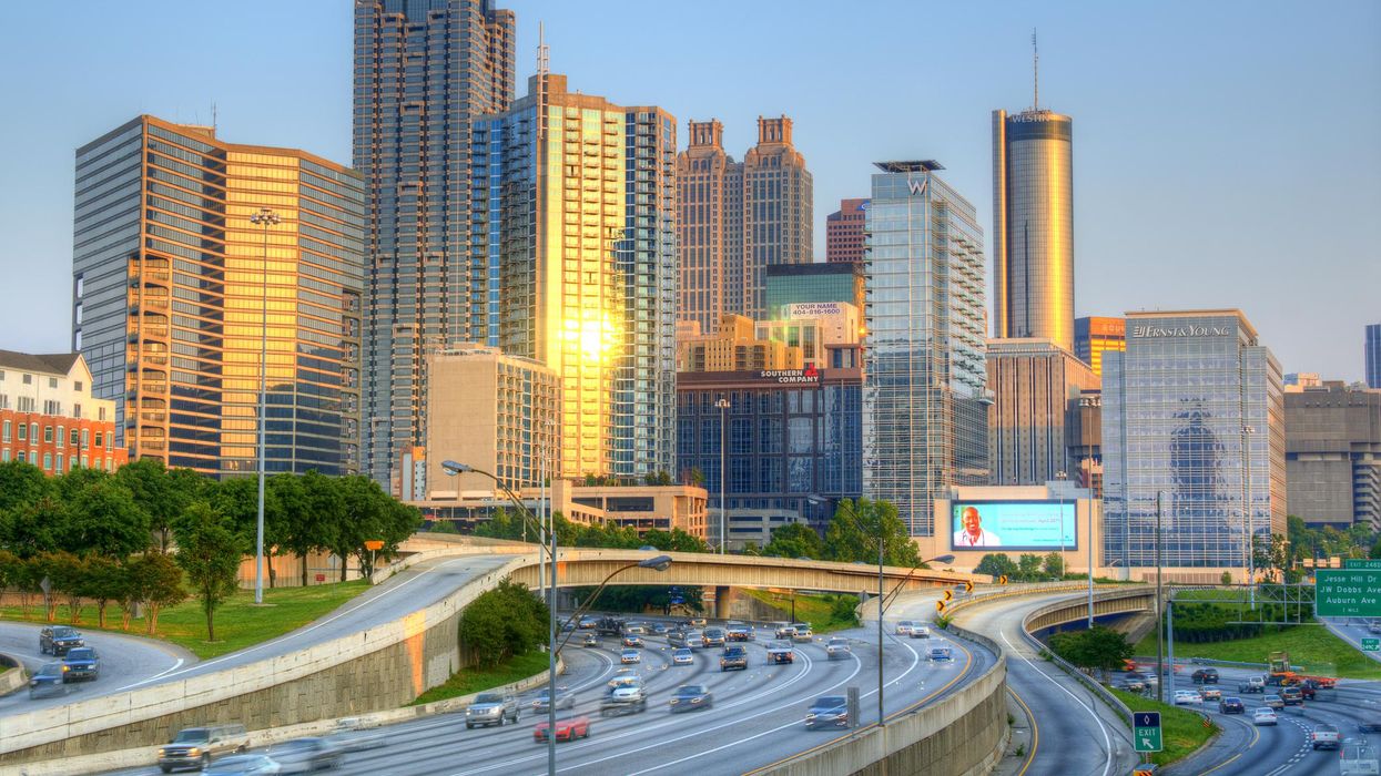 Downtown Atlanta.
